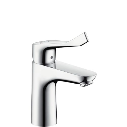 Hansgrohe-HG-Waschtischmischer-Focus-Care-100-ohne-Ablaufgarnitur-chrom-31915000 gallery number 1